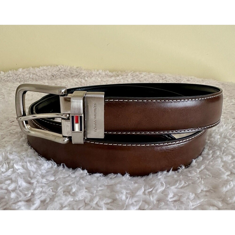 Tommy Hilfiger Men’s Sz XL 42-44 Belt Casual Dress Leather
